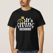 Het geeft echt net getrouwde man honingmoon bruilo t-shirt (Voorkant)