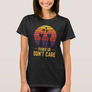 Het geeft geen kattebril om katten-katten-mama. t-shirt