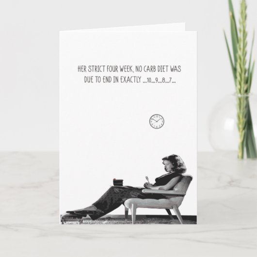 Het geen karb dieet kaart (Voorkant)