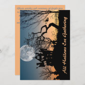 Het Geestenhuis Feestje Kaart (Voorkant / Achterkant)