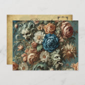 Het gefluister dat het mes slijpte - Gothic Feestdagenkaart (Voorkant / Achterkant)