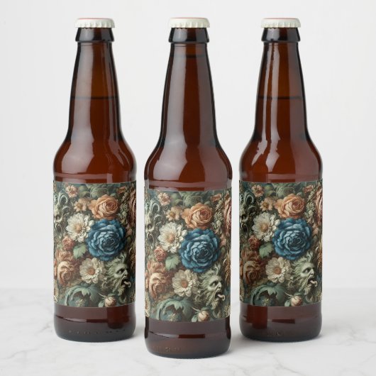 Het gefluister dat het mes slijpte - kussen bier etiket (Flessen)