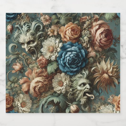 Het gefluister dat het mes slijpte - kussen bier etiket (Enkel label)