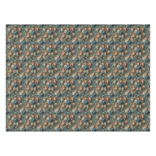 Het gefluister dat het mes slijpte - Med Pattern Tafelkleed (Voorkant (Horizontaal))