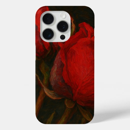 Het gefluister van Crimson Case-Mate iPhone Case (Achterkant)