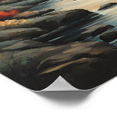 Het gefluister van de Autumn Stream Poster (Hoek)