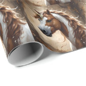Het gefluister van de Bruine en Witte Fantasy Eenh Cadeaupapier (Rol Hoek)