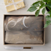 Het gefluister van de Bruine en Witte Fantasy Eenh Tissuepapier (Geschenk)