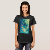 Het gefluister van de Koi Pond T-shirt (Voorkant volledig)