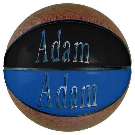 Het gefluister van de oceaan: de naam is Adam Basketbal (Voorkant)
