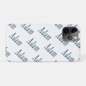 Het gefluister van de oceaan: de naam is Adam Case-Mate iPhone Case (Achterkant (horizontaal))