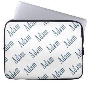 Het gefluister van de oceaan: de naam is Adam Laptop Sleeve