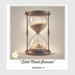 "Het gefluister van de tijd" Sticker