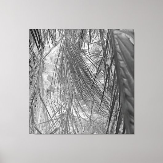 Het gefluister van de tropen canvas afdruk (Voorkant)