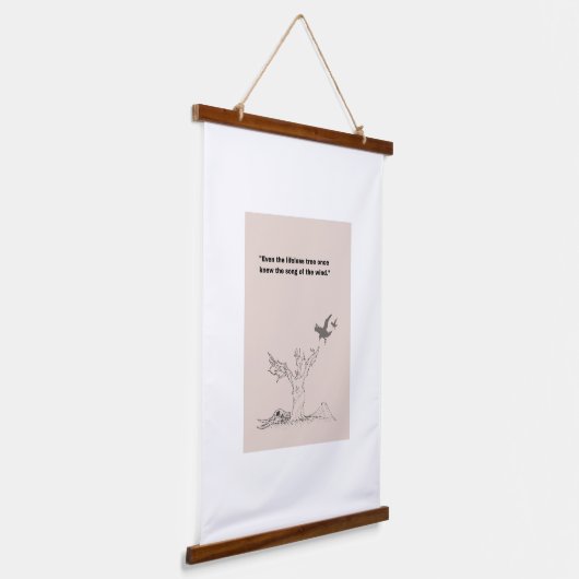 Het gefluister van de Verdorven Hangend Wandkleed (Gebogen)