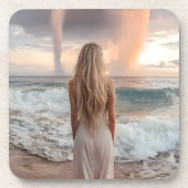 Het gefluister van de Waterspouts Bier Onderzetter (Voorkant)