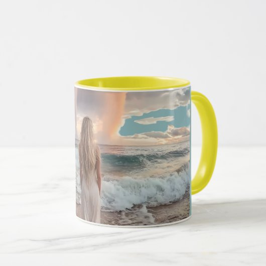 Het gefluister van de Waterspouts Mok (Voorkant rechts)