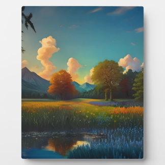 Het gefluister van de Wild Meadow Fotoplaat