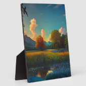 Het gefluister van de Wild Meadow Fotoplaat (Zijkant)