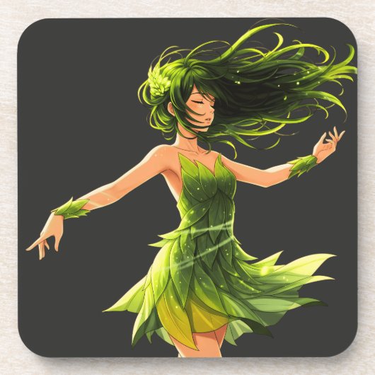 Het gefluister van de wind bier onderzetter (Voorkant)