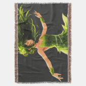 Het gefluister van de wind deken (Voorkant Verticaal)