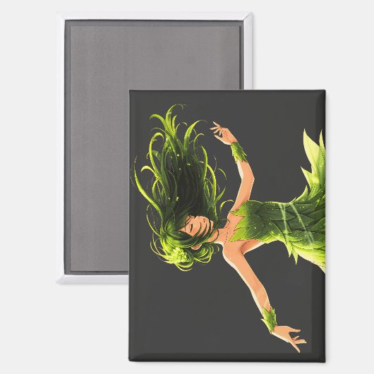 Het gefluister van de wind magneet (Voorkant / Achterkant)