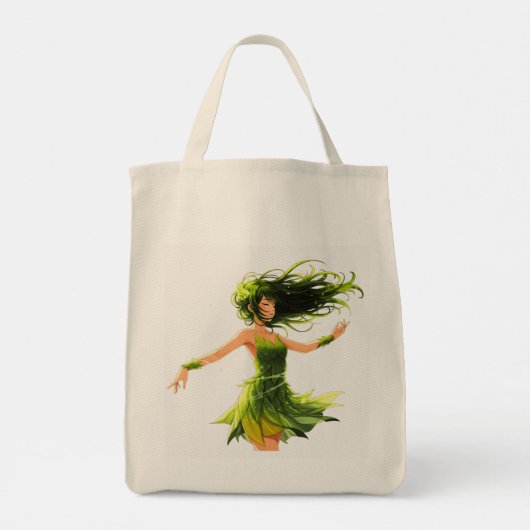 Het gefluister van de wind tote bag (Achterkant)