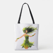 Het gefluister van de wind tote bag (Achterkant)