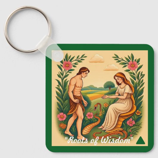 "Het gefluister van Eden" Sleutelhanger (Voorkant)