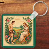"Het gefluister van Eden" Sleutelhanger (Achterkant)