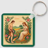 "Het gefluister van Eden" Sleutelhanger (Achterkant)