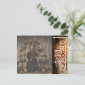 Het gefluister van Halloween Spirits Feestdagenkaart (Staand voorkant)