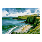 Het gefluister van het Keltische Zee Perfect Poster (Voorkant)