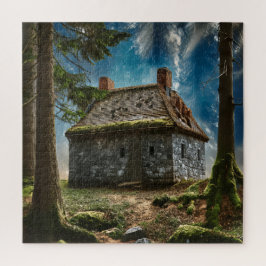 Het gefluister van het vergeten huisje legpuzzel