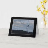 Het gefluister van het Wenskaart Kaart (Gele Bloem)