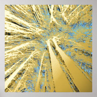 Het gefluister van het Whisper Forest Folie Afdrukken