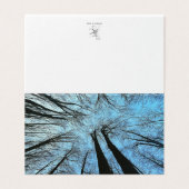 Het gefluister van het Whisper Forest Kaart (Buitenkant ongevouwen)