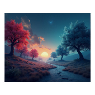 Het gefluister van Twilight Perfect Poster