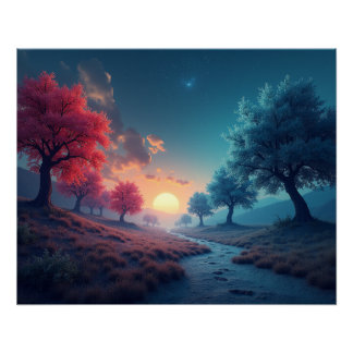 Het gefluister van Twilight Perfect Poster