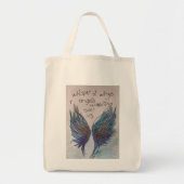 Het gefluister van vleugels tote bag (Voorkant)