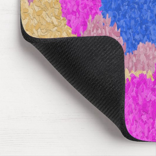 Het gefragmenteerde Abstracte schilderen van het h Muismat (Hoek)