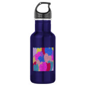 Het gefragmenteerde Abstracte schilderen van het h Waterfles (Voorkant)