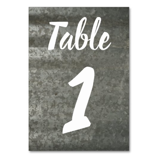 Het gegalvaniseerde aantal van de bladlijst van he kaart (Achterkant)