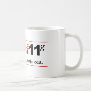 Het Gegevensbestand van de hindernis 11g Koffiemok