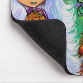 Het gehakte Treehouse Halloween Mousepad Muismat (Hoek)