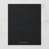 Het geheel Geweldige Uitnodiging van de Partij 80s (Achterkant)