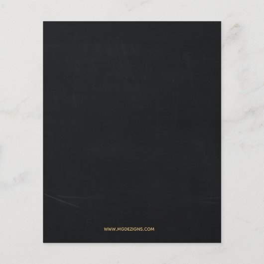 Het geheel Geweldige Uitnodiging van de Partij 80s (Achterkant)