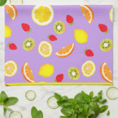Het geheim: pittige zomervruchten theedoek (Gevouwen)