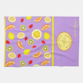 Het geheim: pittige zomervruchten theedoek (Horizontaal)