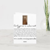 Het geheim van Calypso - Notecard Kaart (Achterkant)